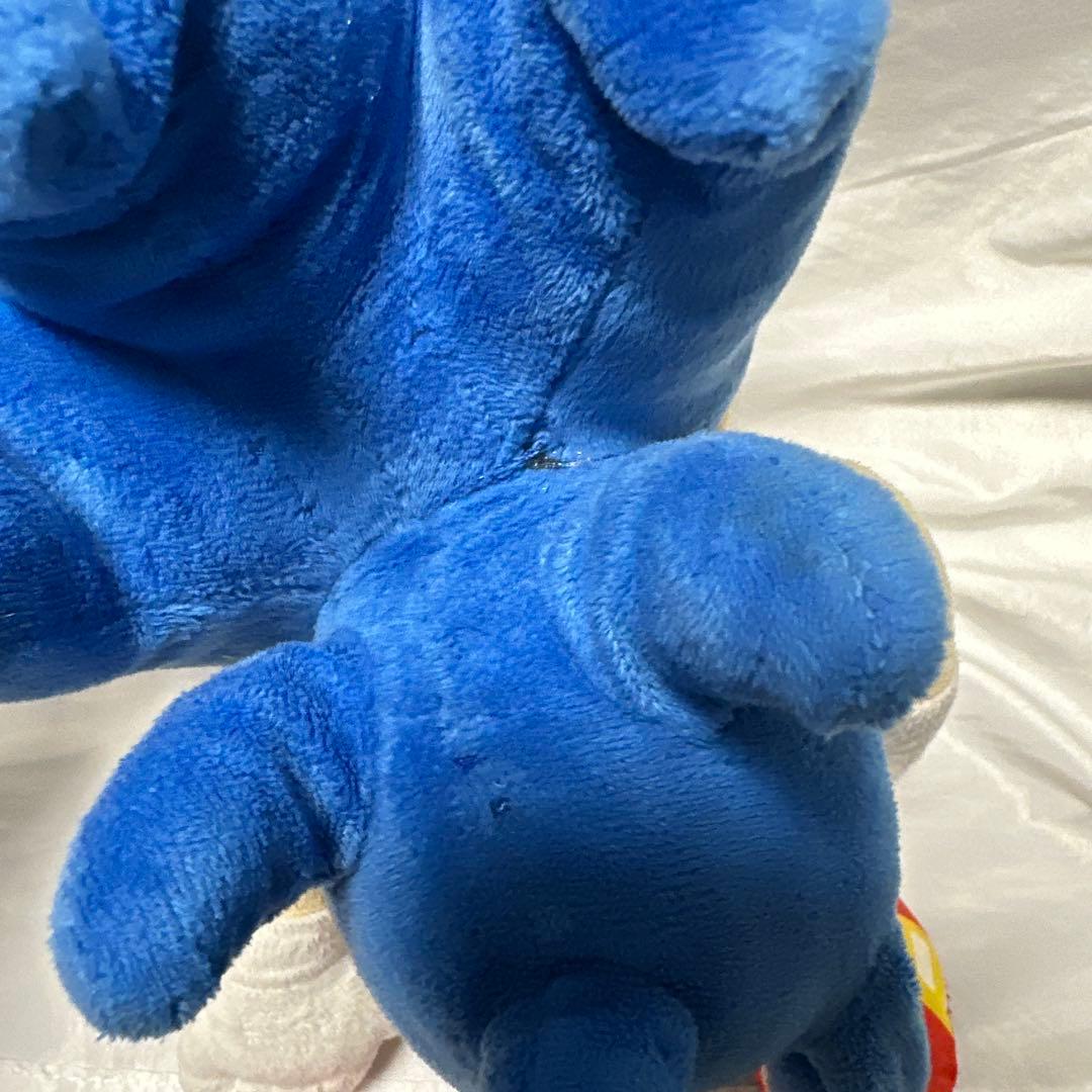 希少　ソニック ザ ヘッジホッグ SONIC 足裏赤　ナイロン　30cm