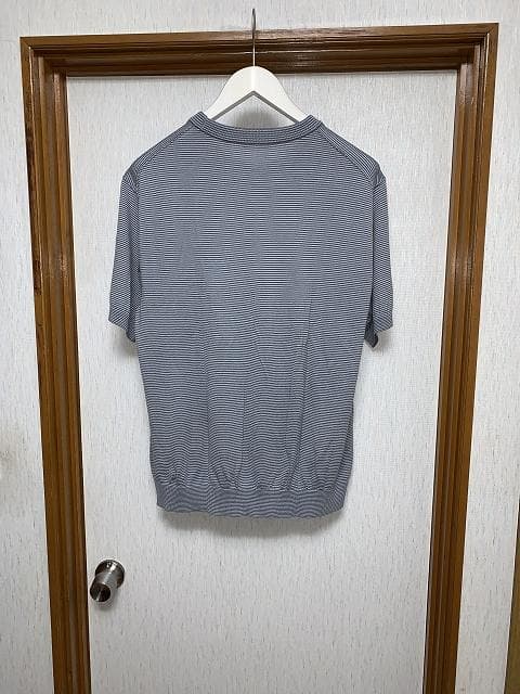 3 新品同様 25ss HEUGN Roger Border Wool T KN