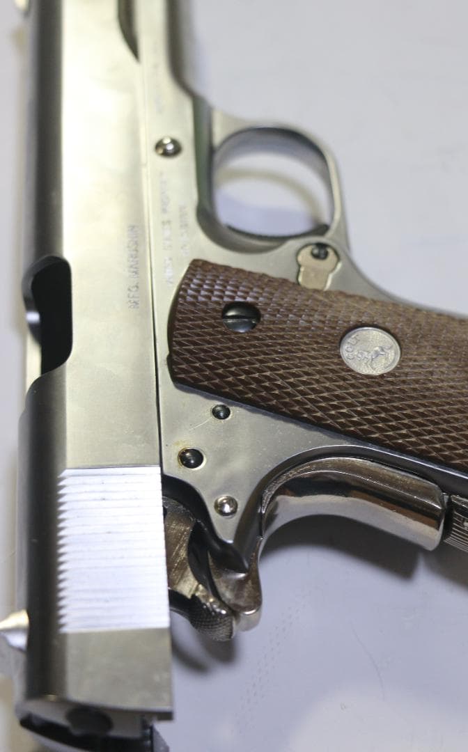 マルシン製ABS樹脂モデルガン 　コルト・ガバーメント　シルバー　SPG 合法品