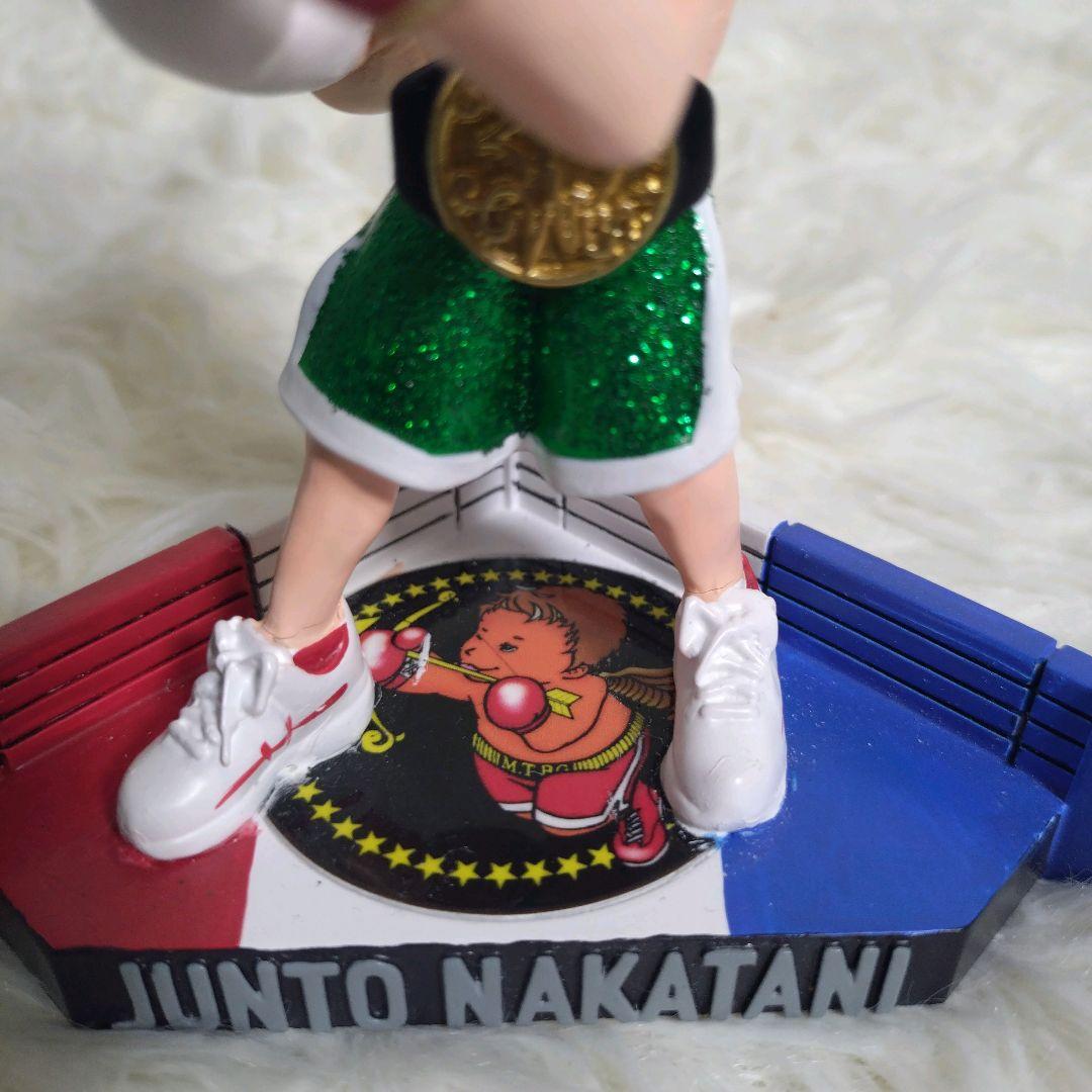 中谷潤人★ボクシング 後援会 限定 ボブルヘッド人形 フィギュア おまけシール付