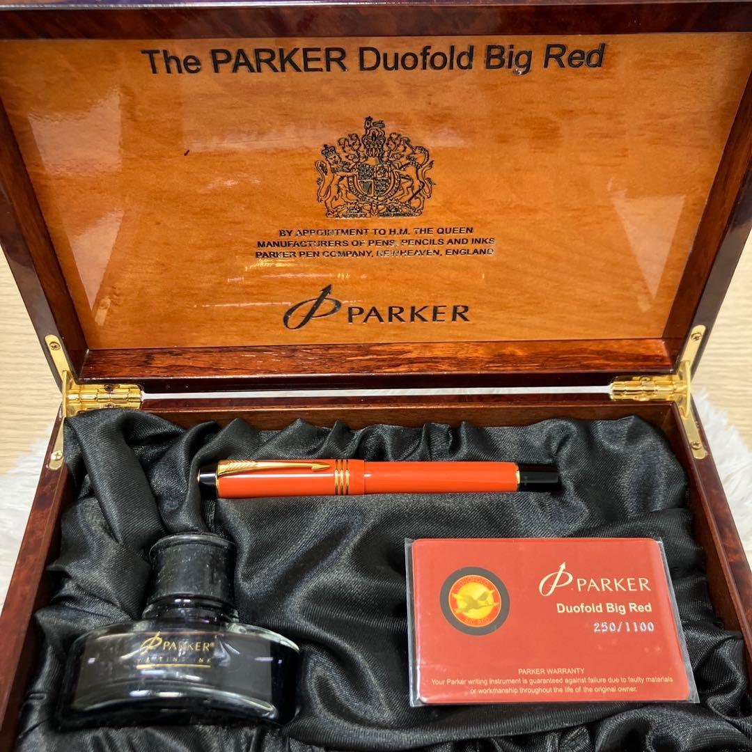 【極レア】Parker パーカー　DUFOLD BIG RED限定品の万年筆