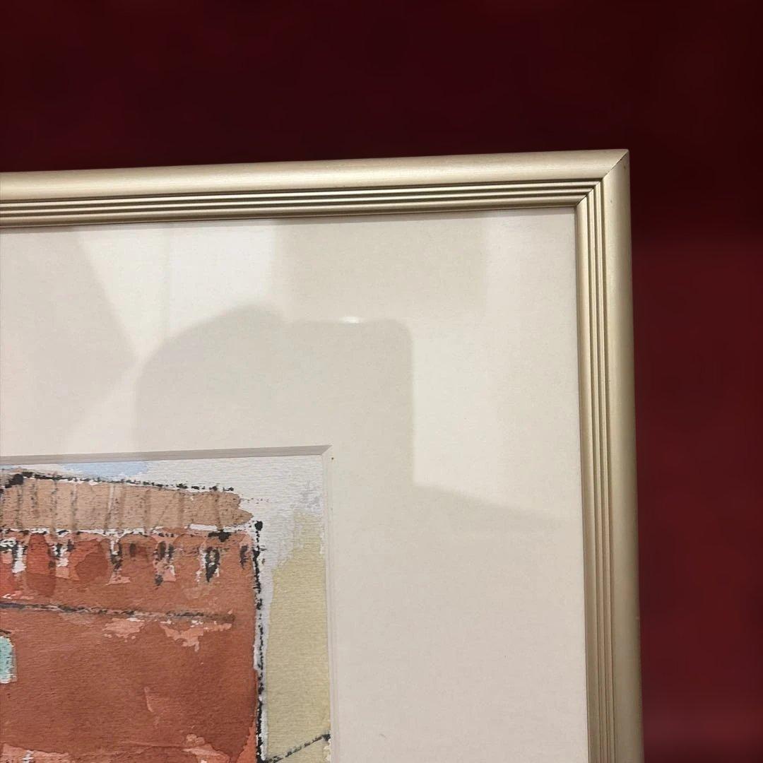 水彩画 風景画 額装済み　ベネチア