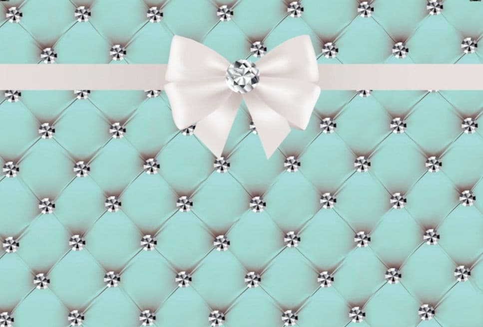 背景布【　ティファニーブルー　】ペット撮影用　キラキラ、ストーン、宝石、リボン