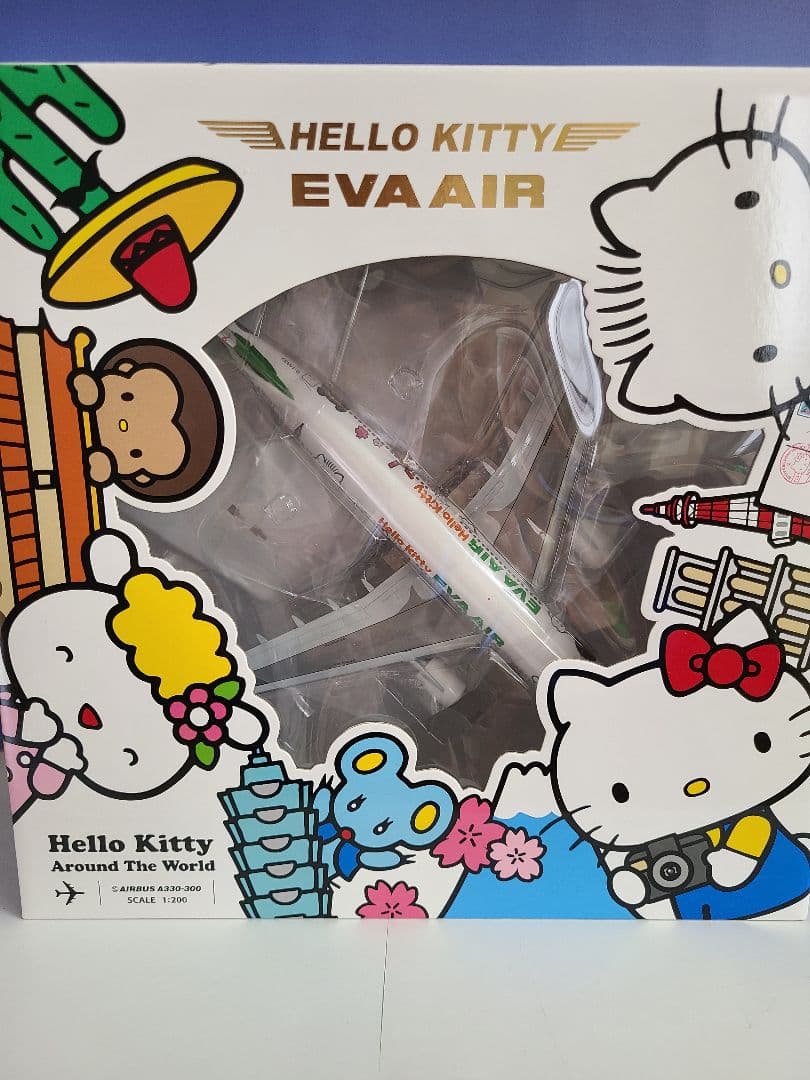 エバー航空　エアバスA330-300　ハローキティ　＜1/200＞