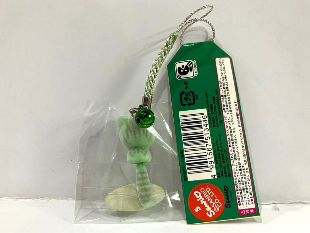 J*_様 ハローキティ 根付 ストラップ 開運 壱岐・対馬 天然記念物 津島ネコ