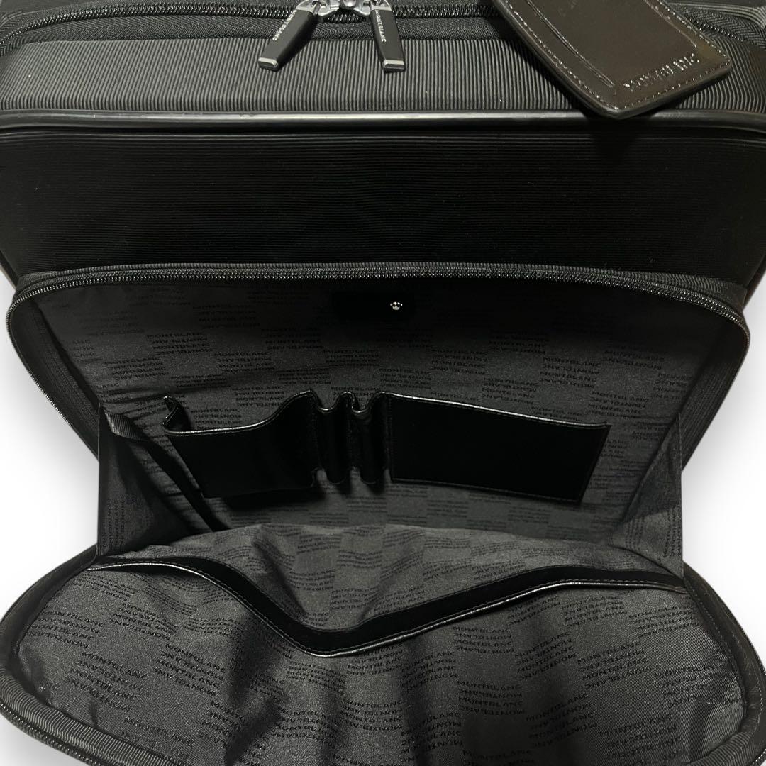 MONTBLANC モンブラン スーツケース キャリーケース 2輪 ブラック 黒