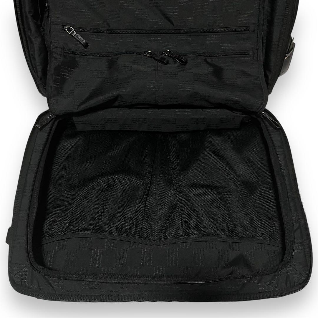 MONTBLANC モンブラン スーツケース キャリーケース 2輪 ブラック 黒