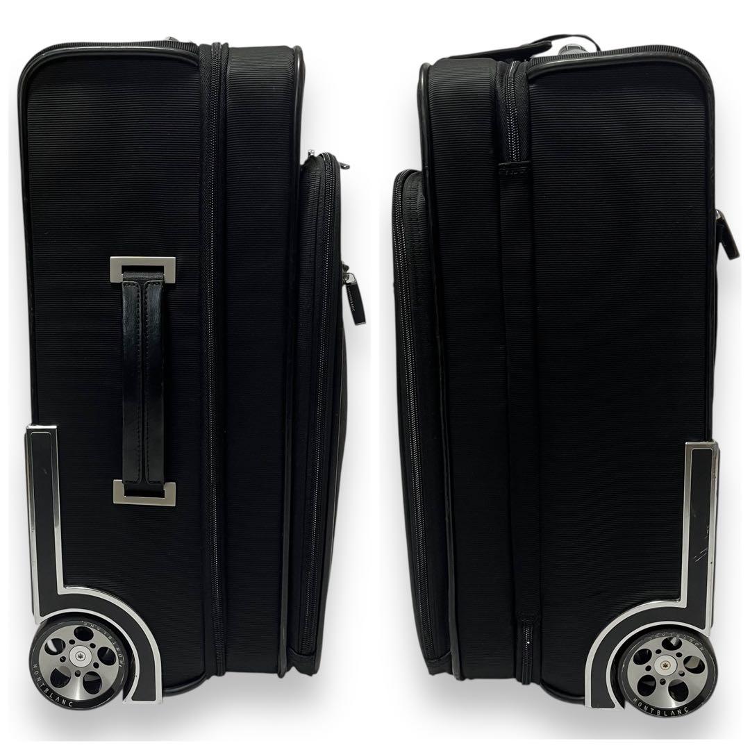 MONTBLANC モンブラン スーツケース キャリーケース 2輪 ブラック 黒