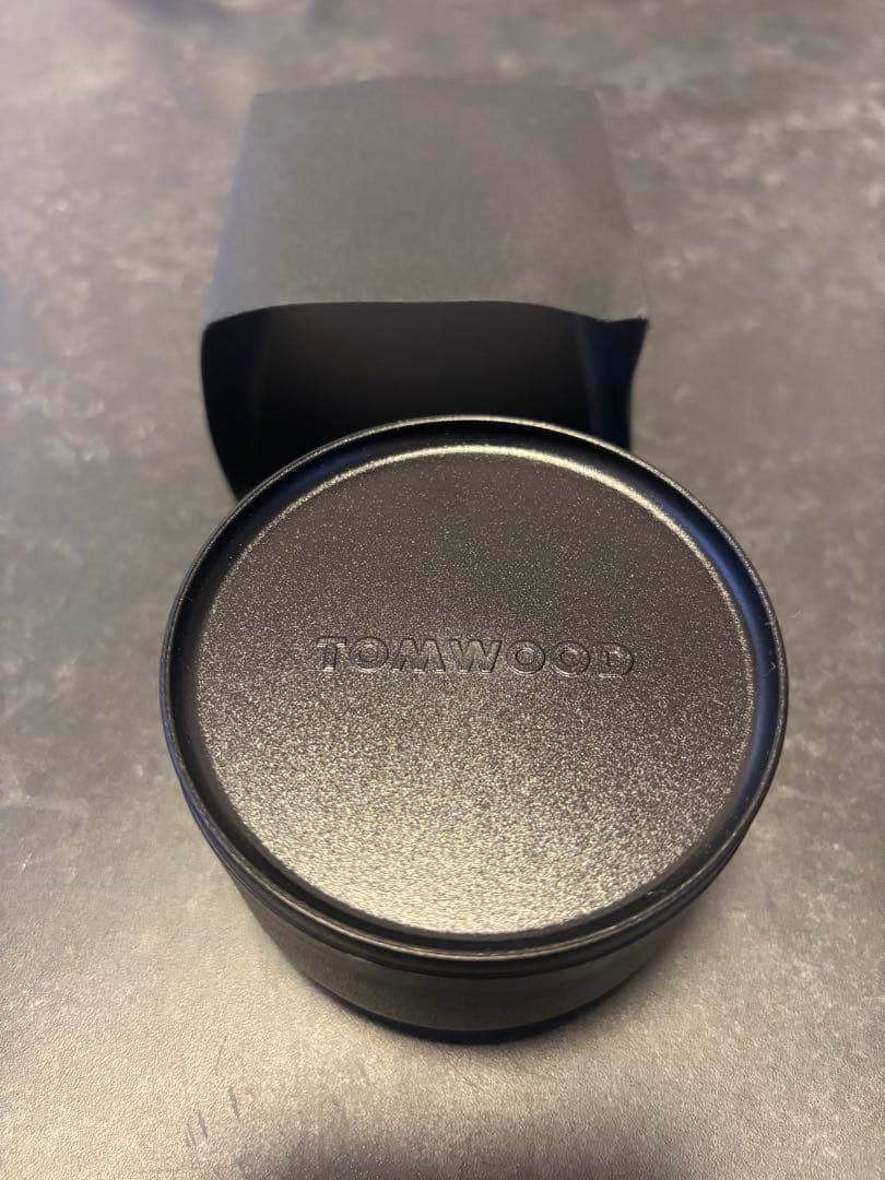 トムウッドCrest Ring Blue Howk Eyeリング50