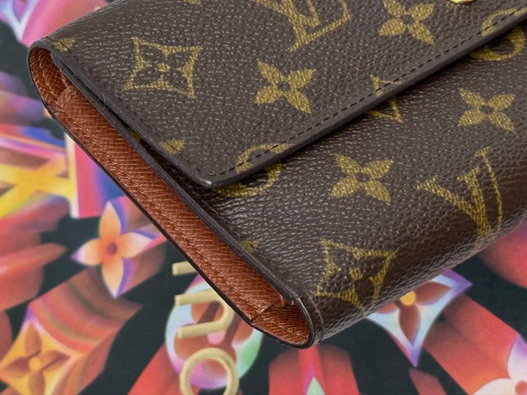 良品！LOUIS VUITTONルイヴィトン　インターナショナル長財布