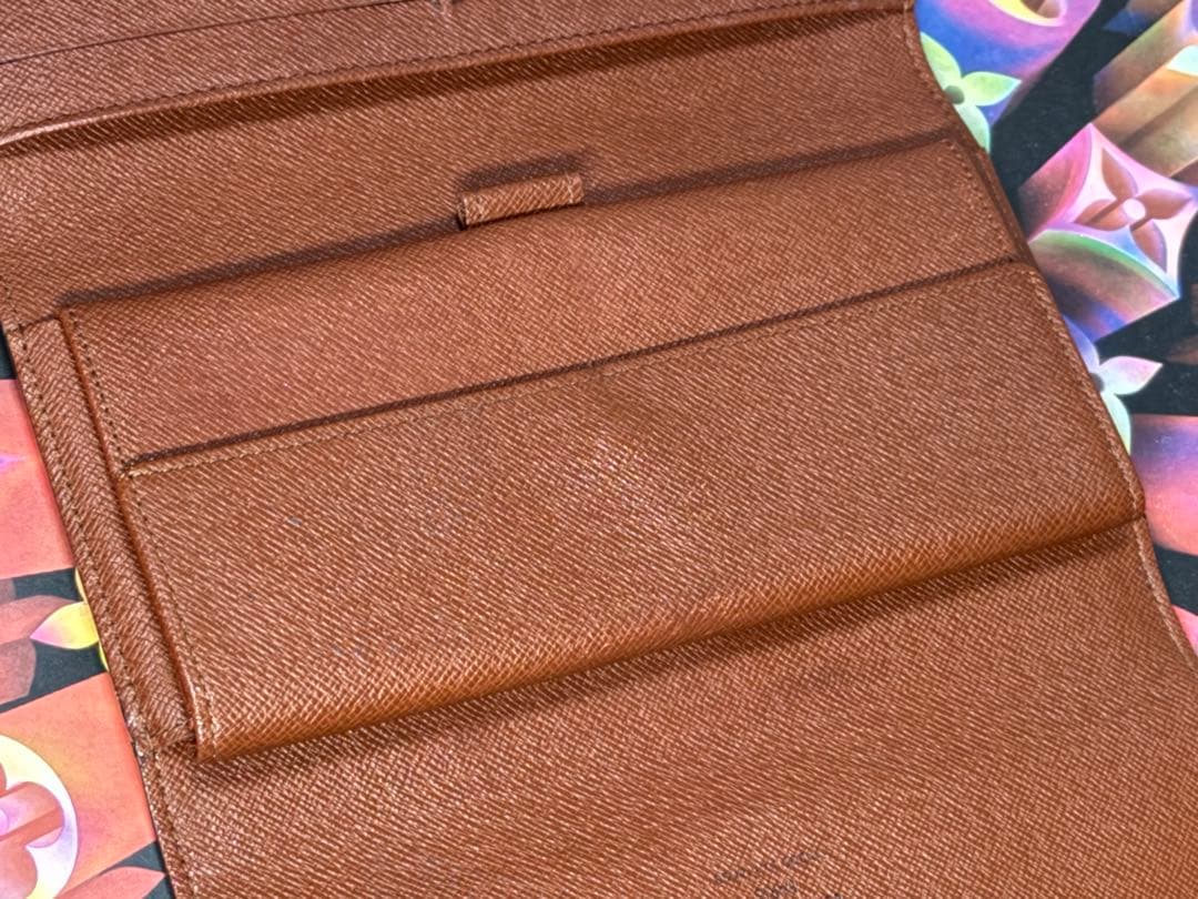 良品！LOUIS VUITTONルイヴィトン　インターナショナル長財布