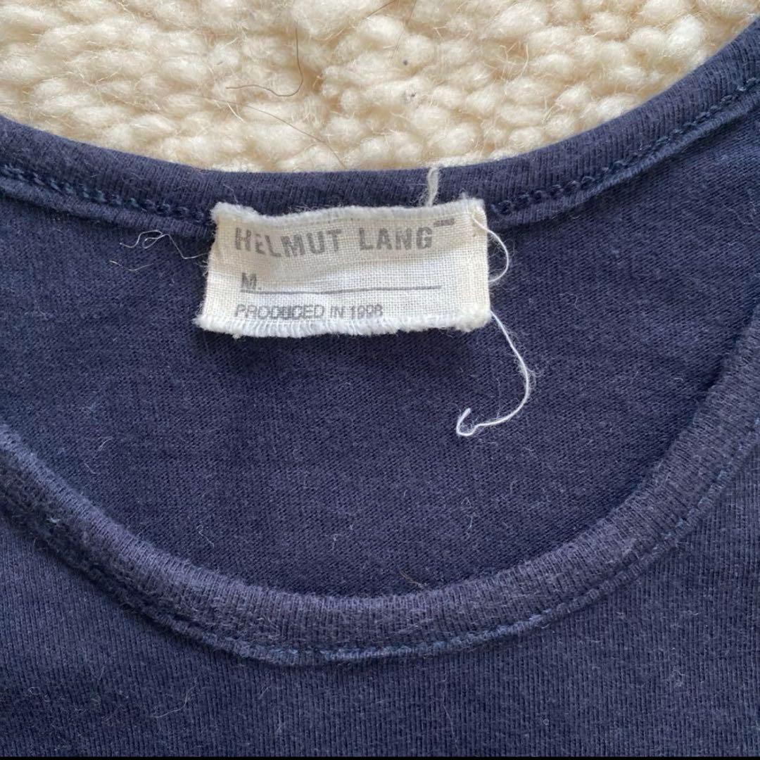 ヘルムートラング　肩メッシュタンクトップ　本人期96SS