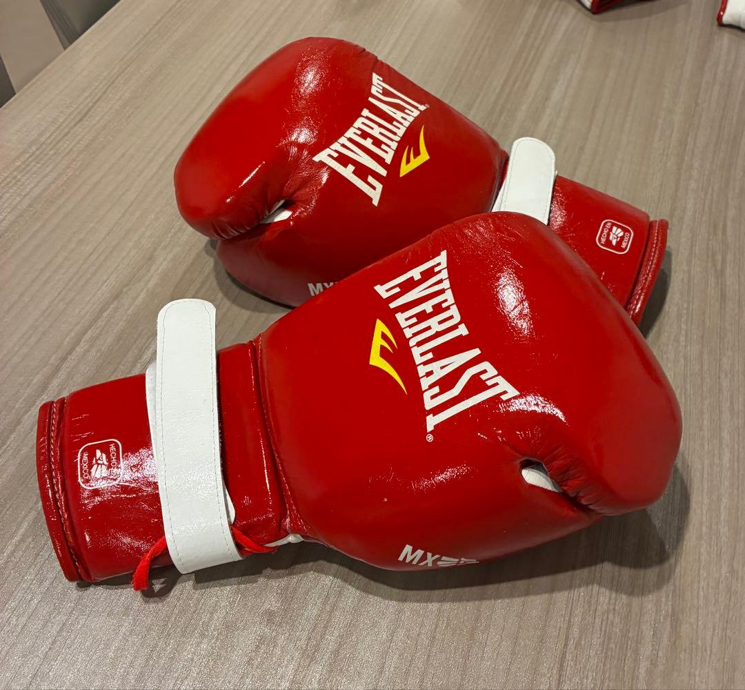 【正月限定価格5日まで】クロフォード愛用 MXボクシンググローブ 赤 14オンス