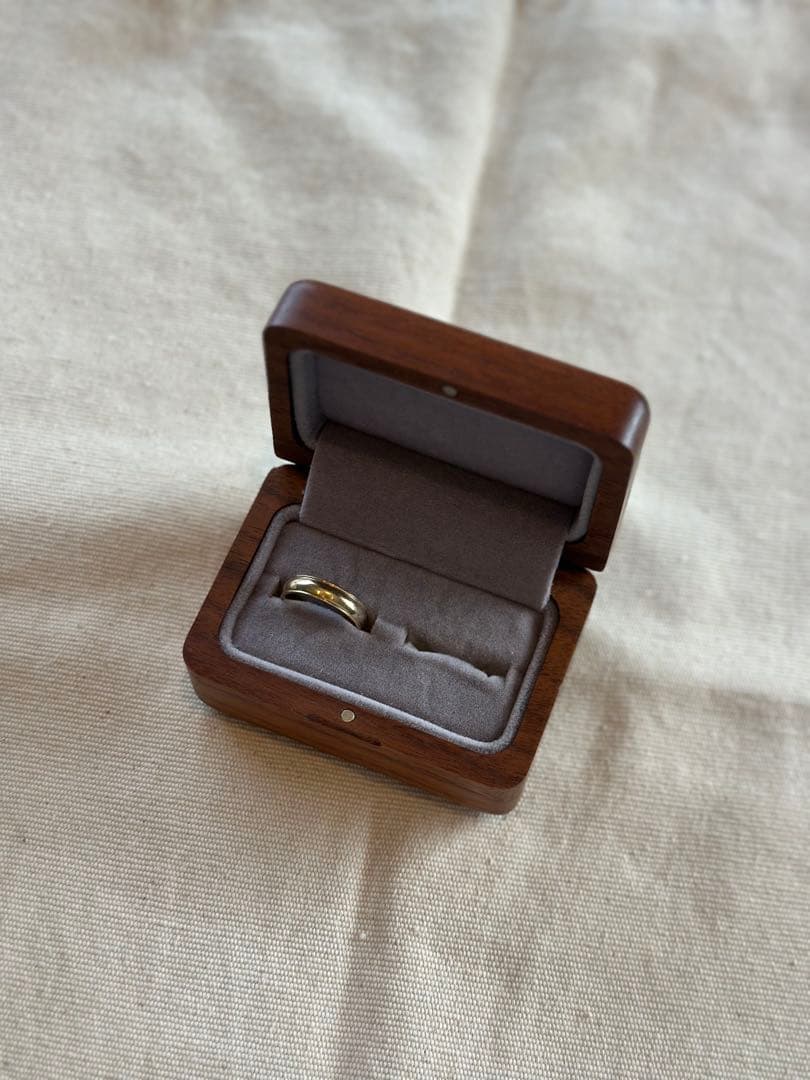 MEDERU jewelry K18YG リング #15 箱、付属品有