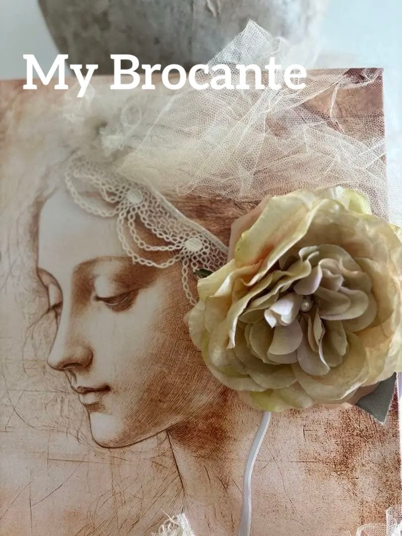 Veiled Bride – Collage Art.