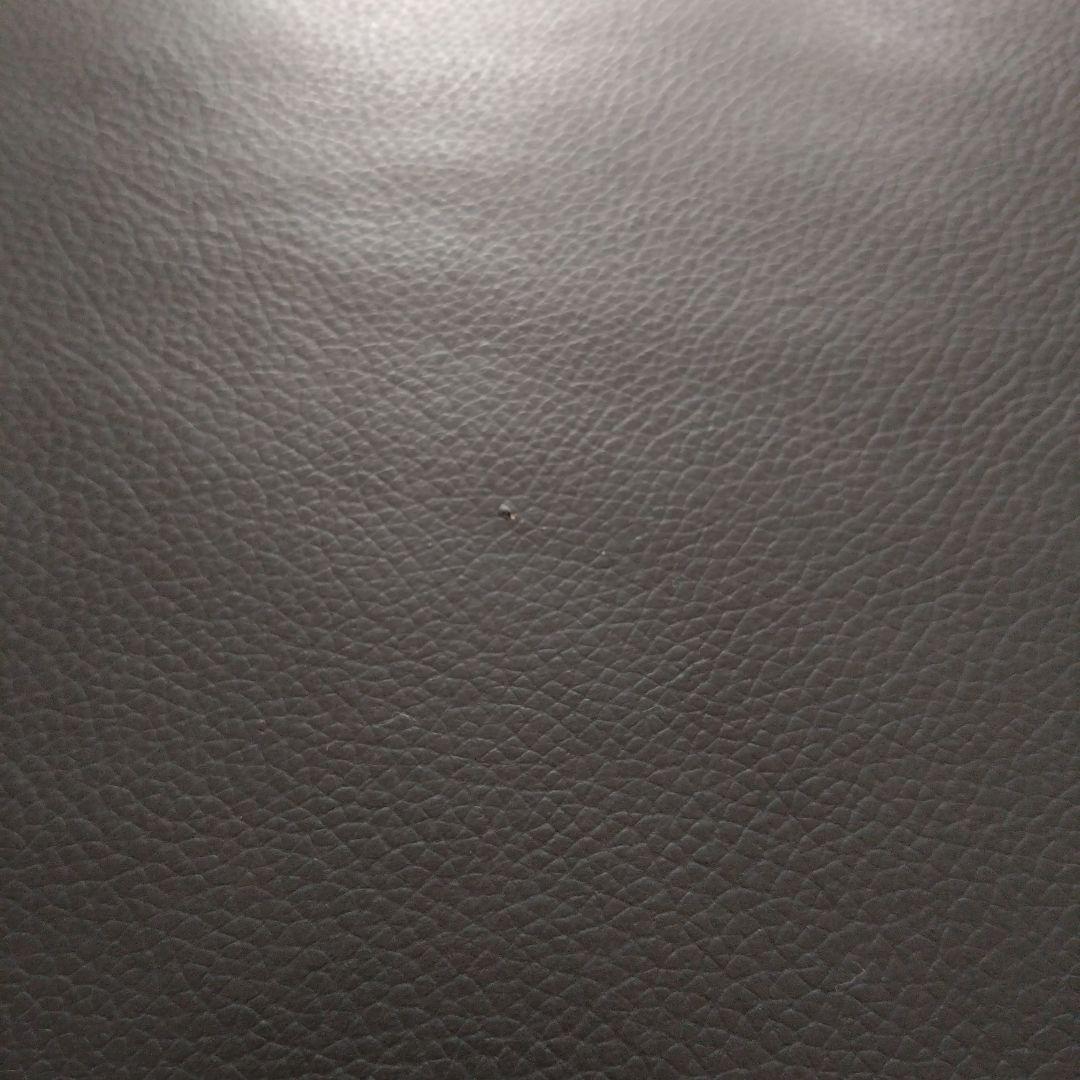 オットマン　大塚家具　革　総革張り　ダークブラウン