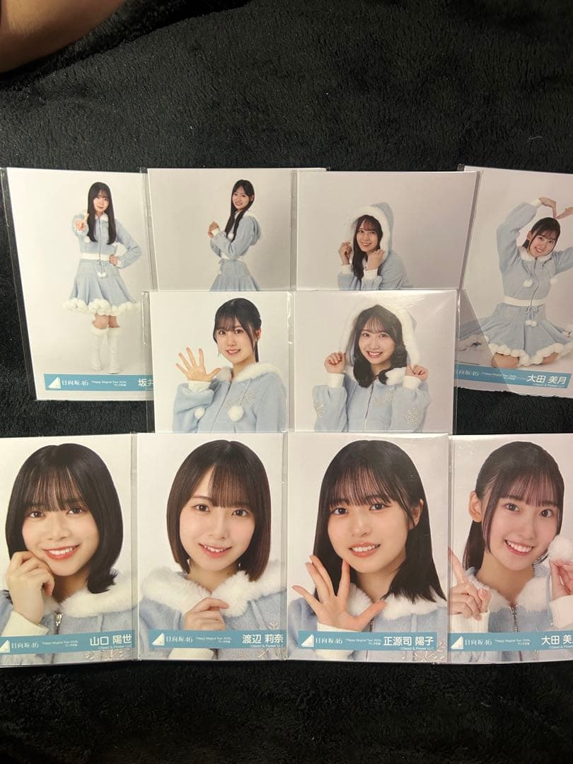 京都ヤクルト様　日向坂46生写真　ひなこれリアルカード