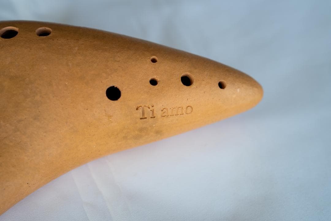ティアーモ　オカリナ アルトF　素焼き　Ti Amo
