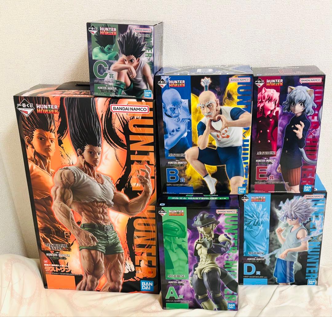 ① ハンターハンター　一番くじ　A賞 B賞 C賞 D賞 E賞　ラストワン