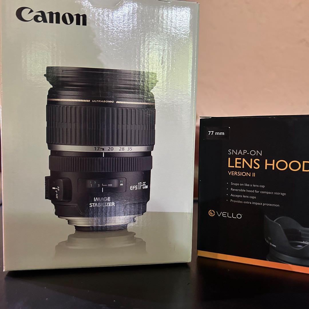 【極美品】 Canon EF-S 17-55mm f/2.8 中古 元箱付属