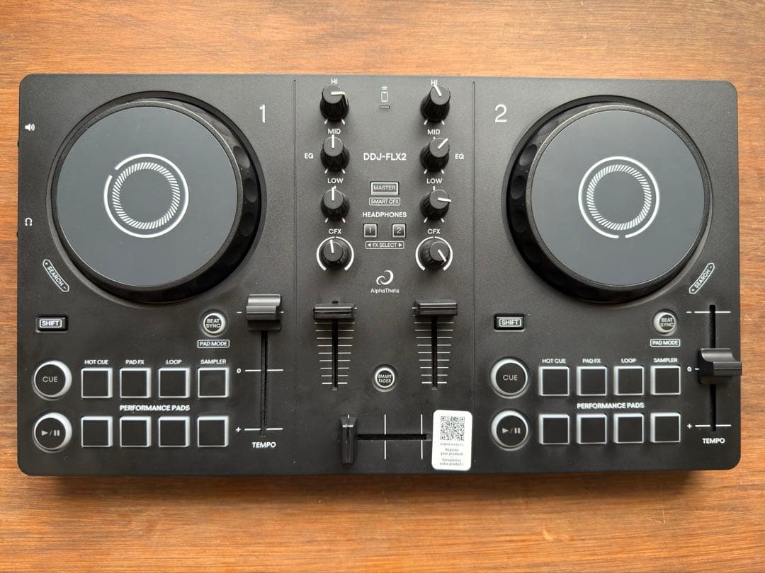 ほぼ新品未使用 AlphaTheta DDJ-FLX2 DJコントローラー