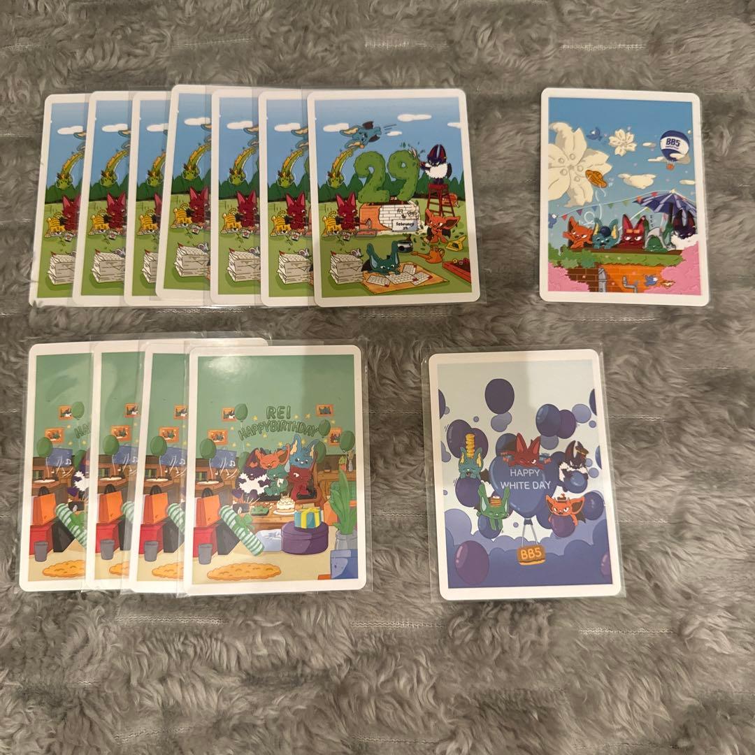 BB5 コムドットトレカ 1枚100円