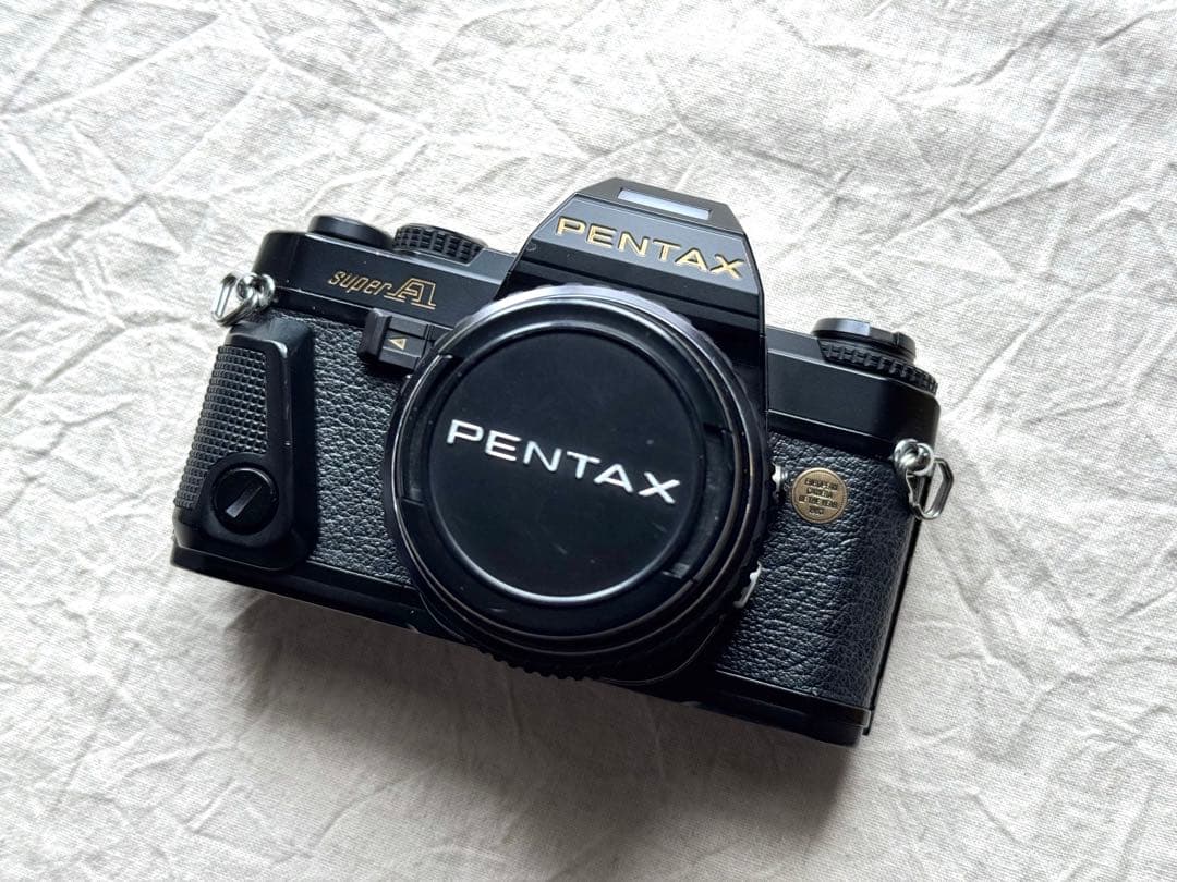 ⌘完動品！ モルト交換済、作例あり！ PENTAX Super A 限定モデル⌘