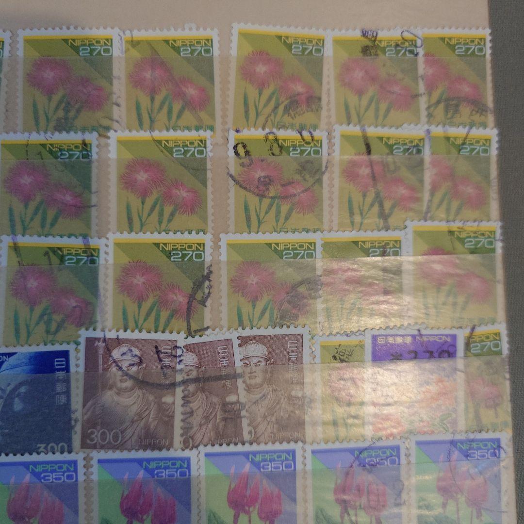 日本 使用済切手 花デザイン多数 80枚まとめ売り　ページ8