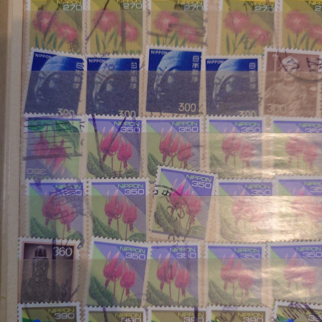 日本 使用済切手 花デザイン多数 80枚まとめ売り　ページ8