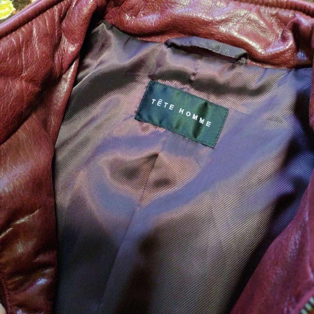 牛革レザージャケットサイズL