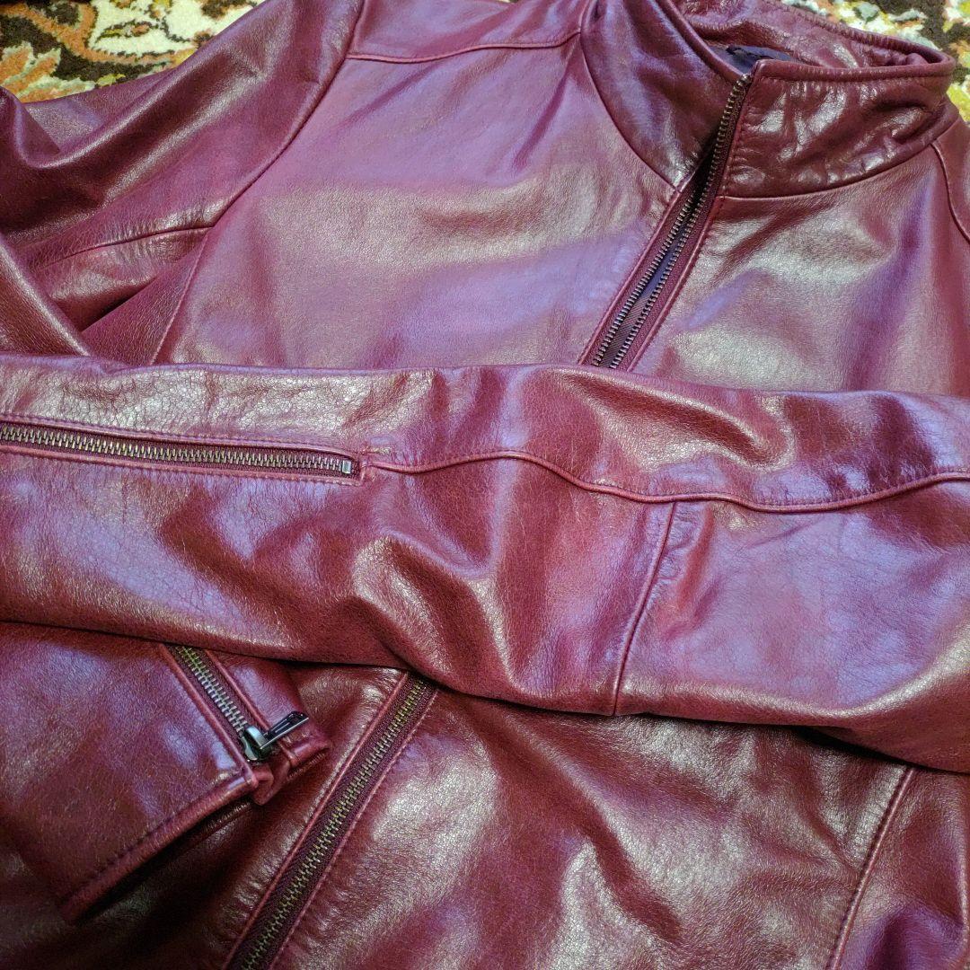 牛革レザージャケットサイズL