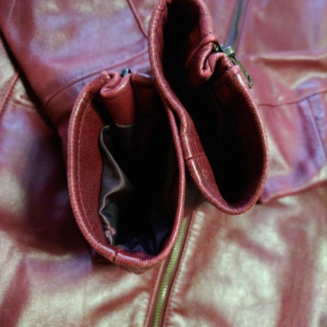 牛革レザージャケットサイズL