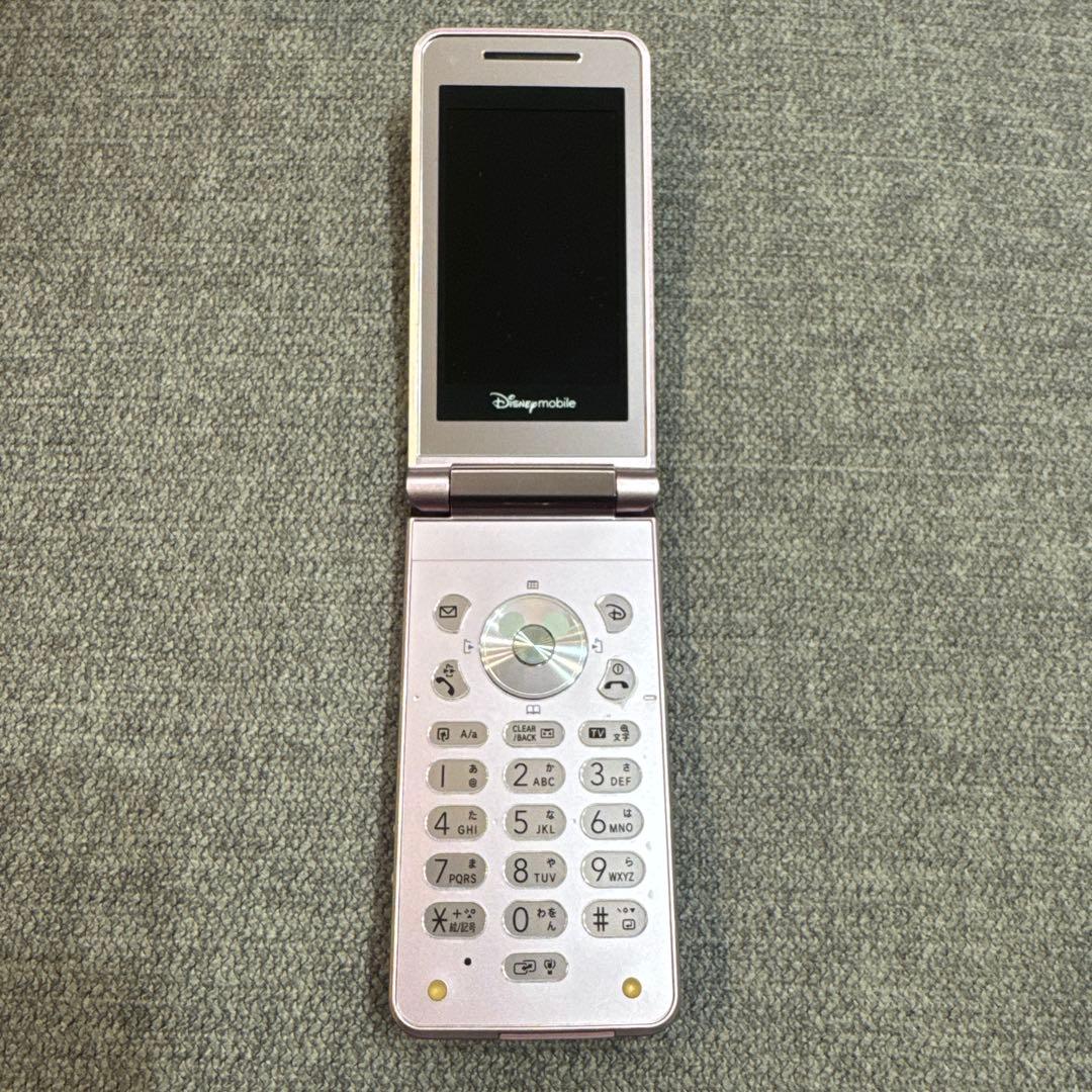 美品 ディズニーモバイル DM001SH ピンク 外箱付