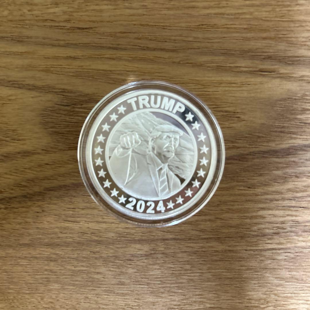 純銀メダル　トランプ大統領