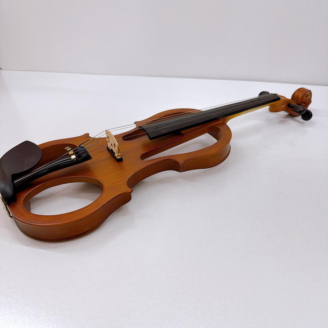 【良品】キクタニ エレクトリックバイオリン ESV-380 4/4 ブラウン