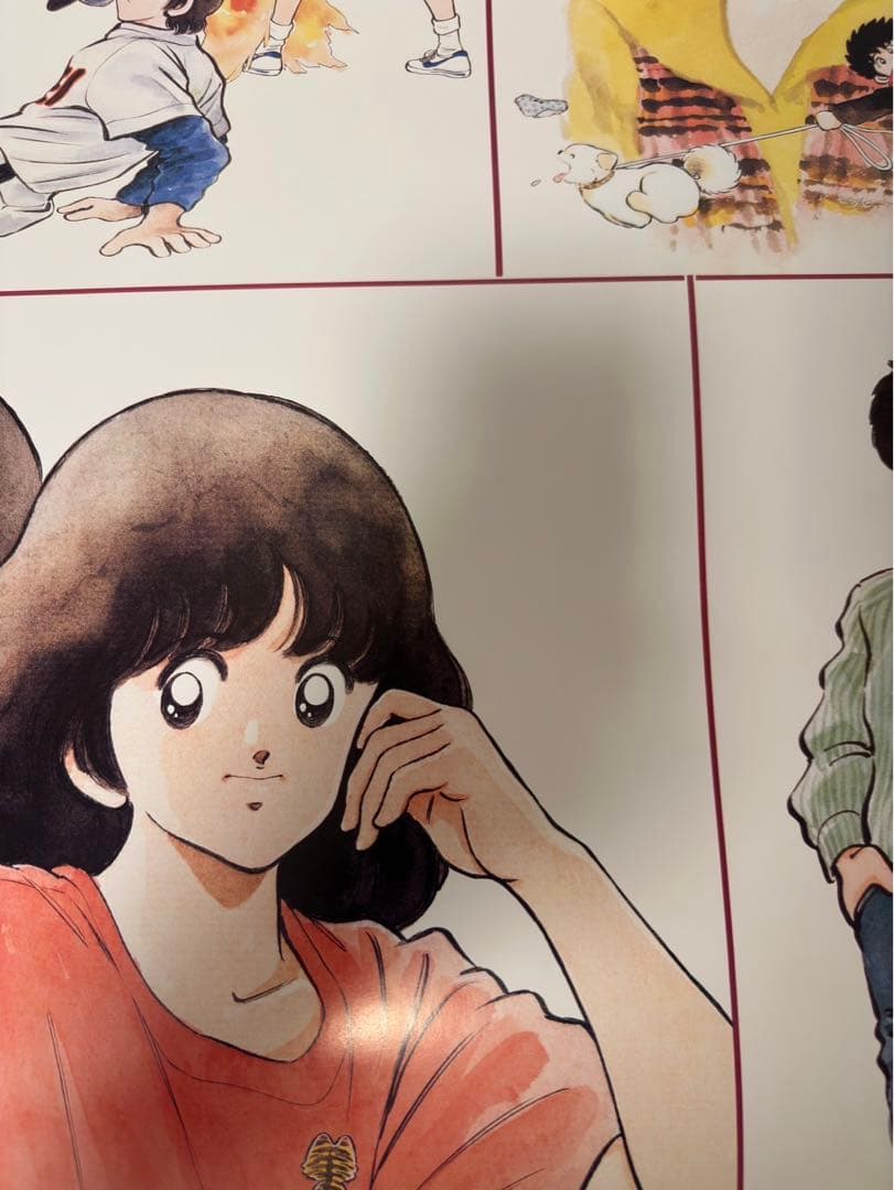 【4】タッチ　ポスター　当時物