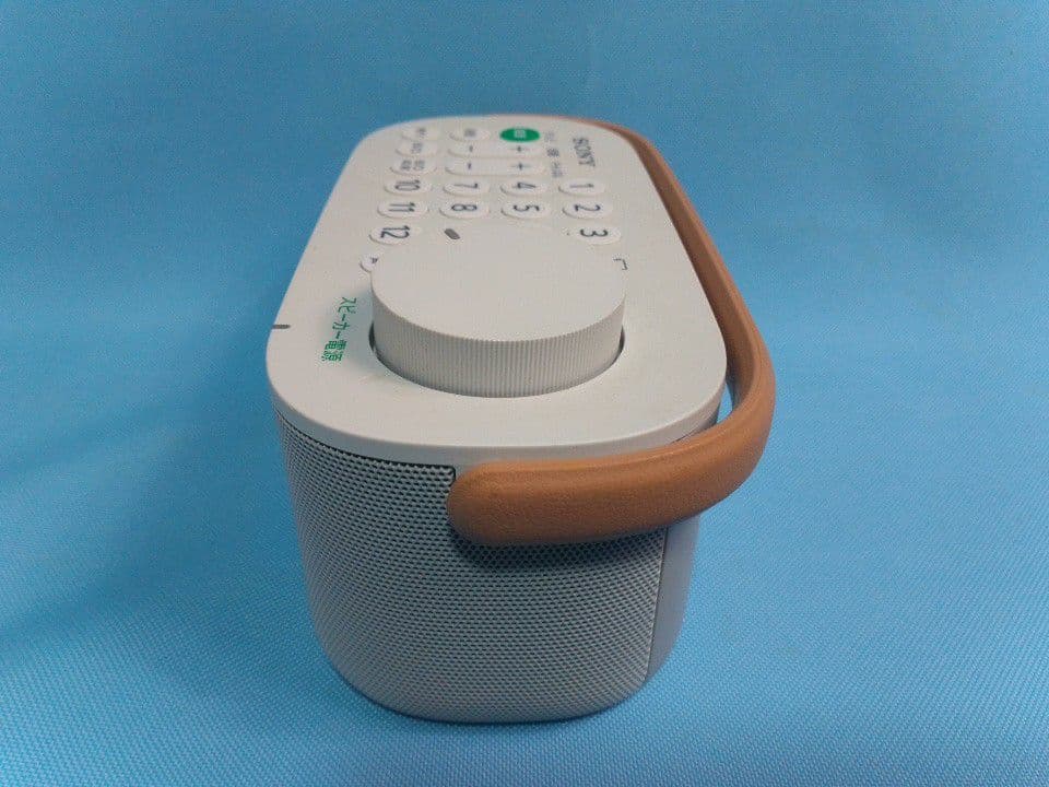 ソニー　SONY お手元スピーカー ホワイト　白　通電OK