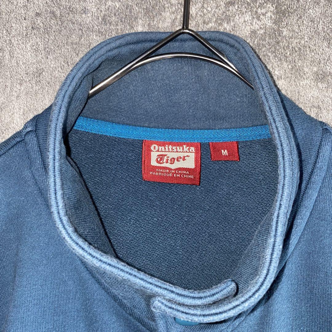 ヴィンテージ風 オニツカタイガー　1949 刺繍ロゴ ジャケット　背面虎　M
