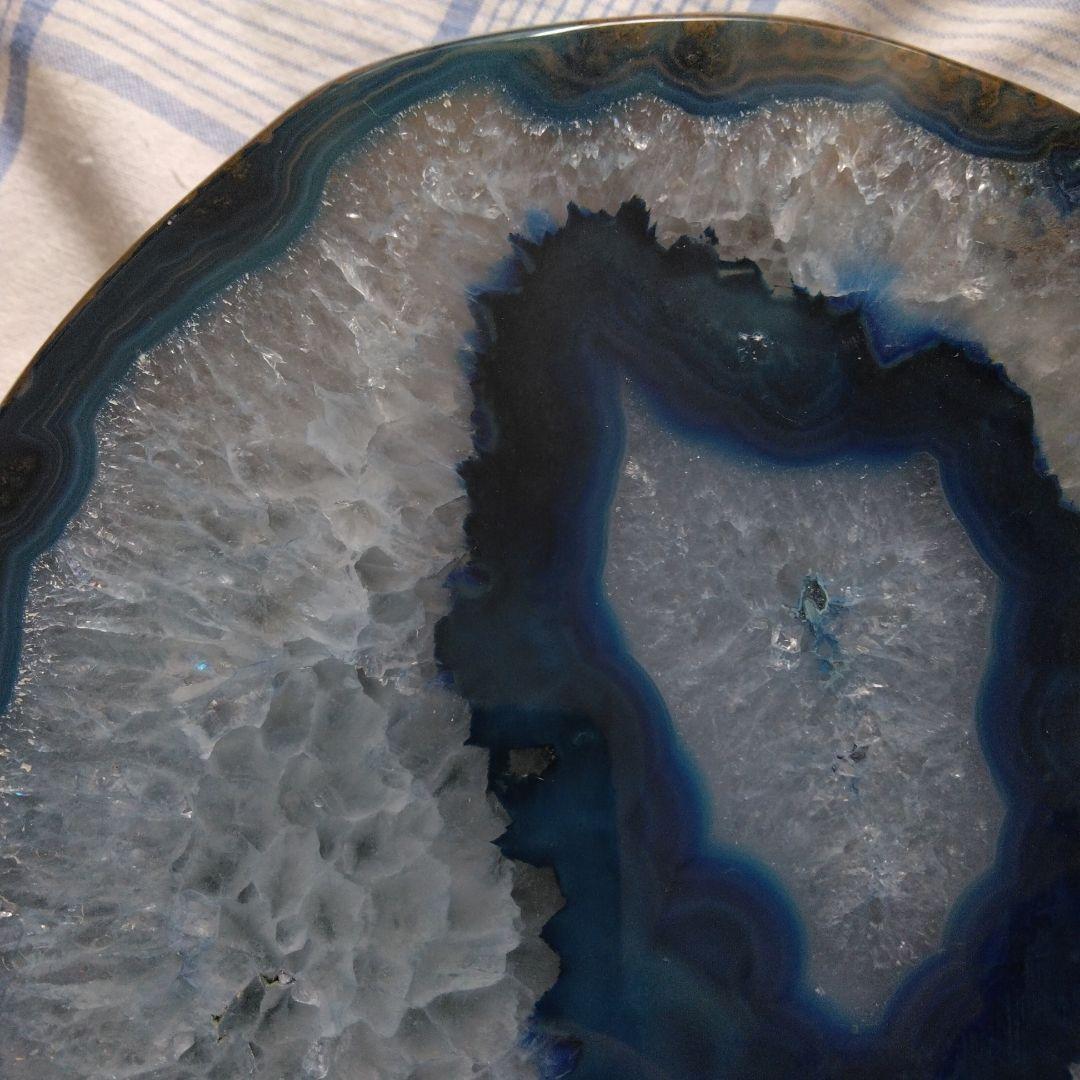 青瑪瑙ドーム、原石、ジオード、開運、縁起物、観賞石、パワーストーン、厄除け、石