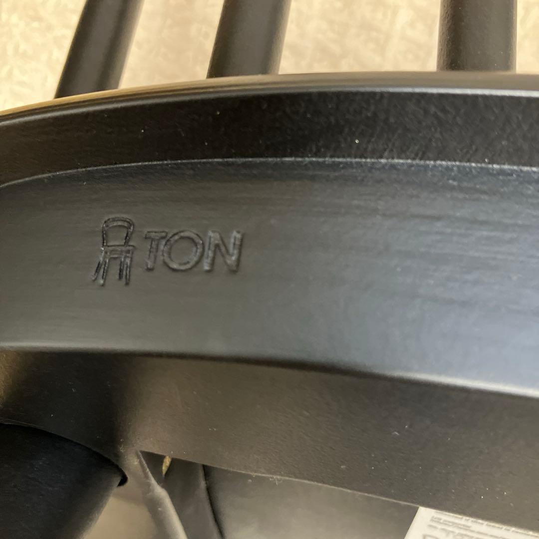 TON トーネット ウィンザーチェア 黒　ブラック　2脚セット