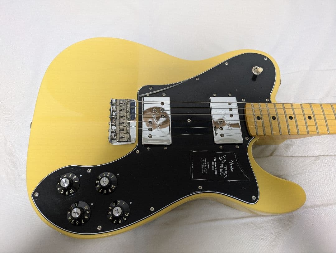 ギター fender vintera 70s telecaster deluxe