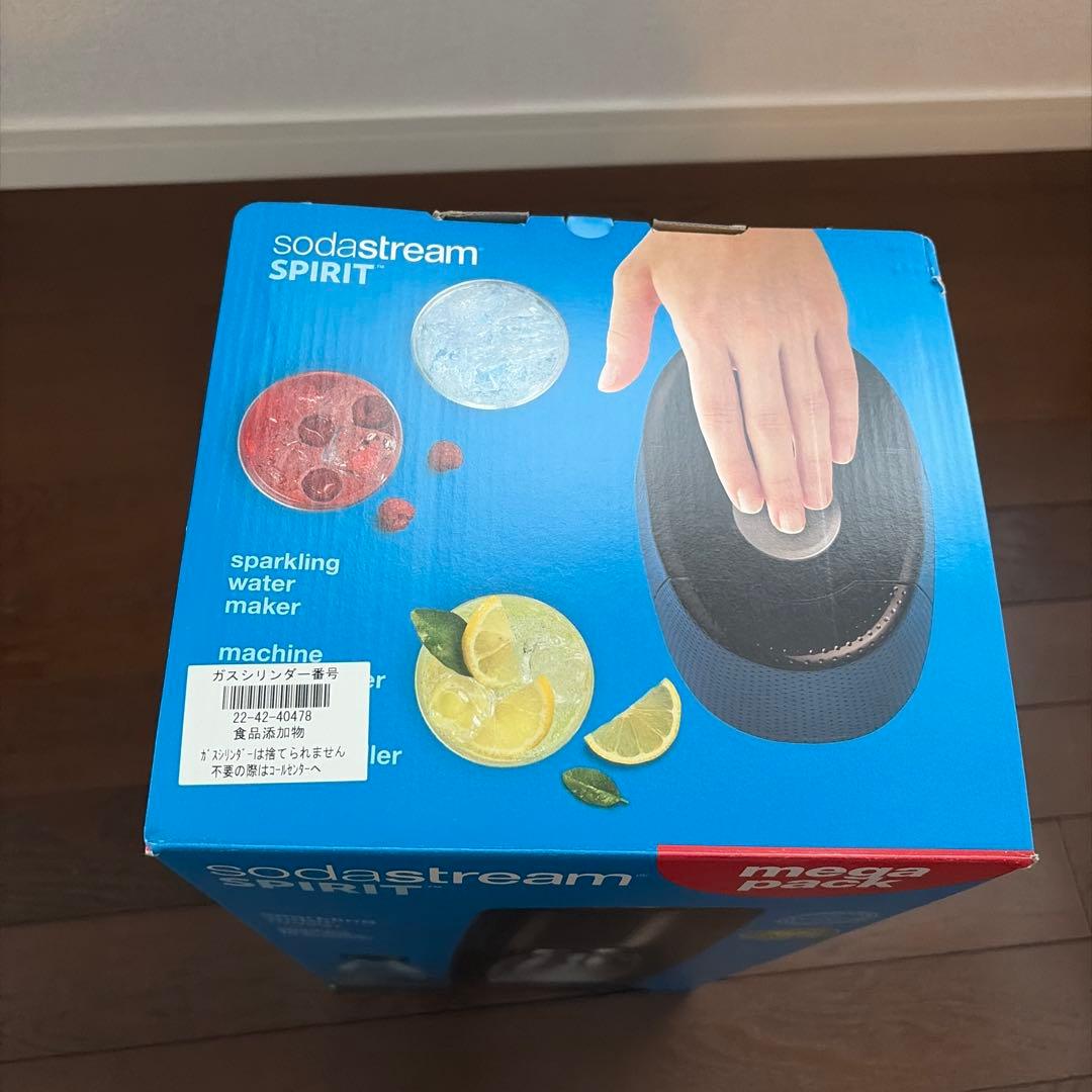 sodastream SPIRIT 炭酸水メーカー mega pack