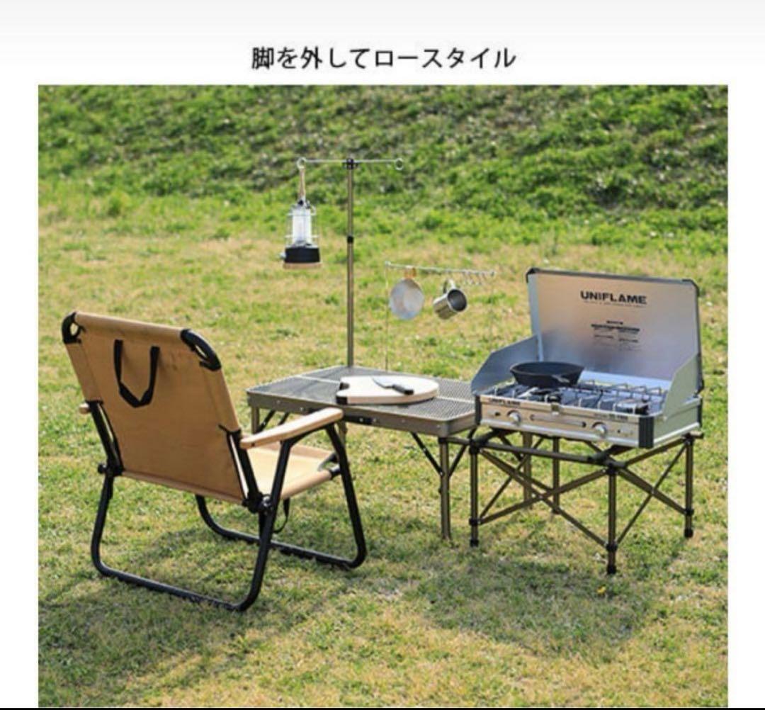 ♦︎美品♦︎クイックキャンプ フルメッシュキッチンテーブル