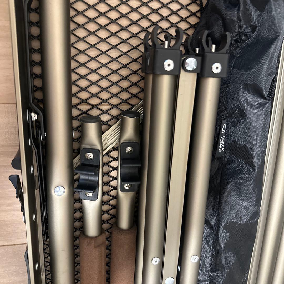 ♦︎美品♦︎クイックキャンプ フルメッシュキッチンテーブル