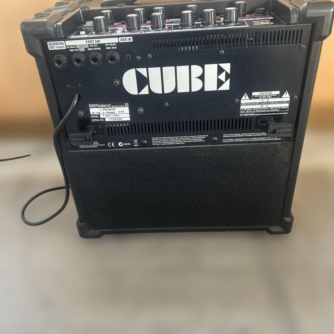 ローランド　ギターアンプ　ベースアンプCUBE-40XL 音響機器