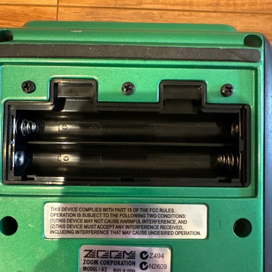 ZOOM ズーム A2 アコースティックペダル