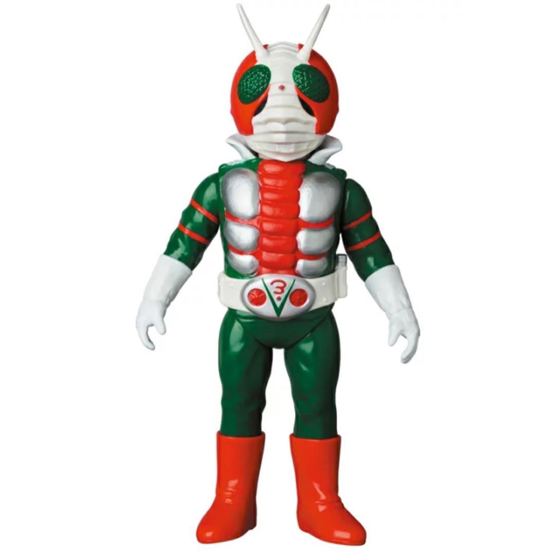 メディコム 東映レトロソフビ　仮面ライダーV 3（ビニールマフラー版）