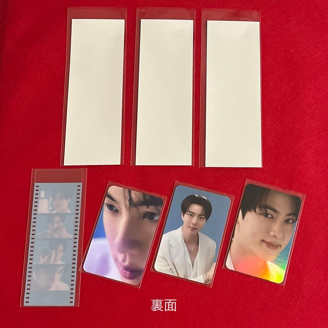 BTS ロングステッカー・ブックマーク・ホログラム両面フォトカード等♡Jin