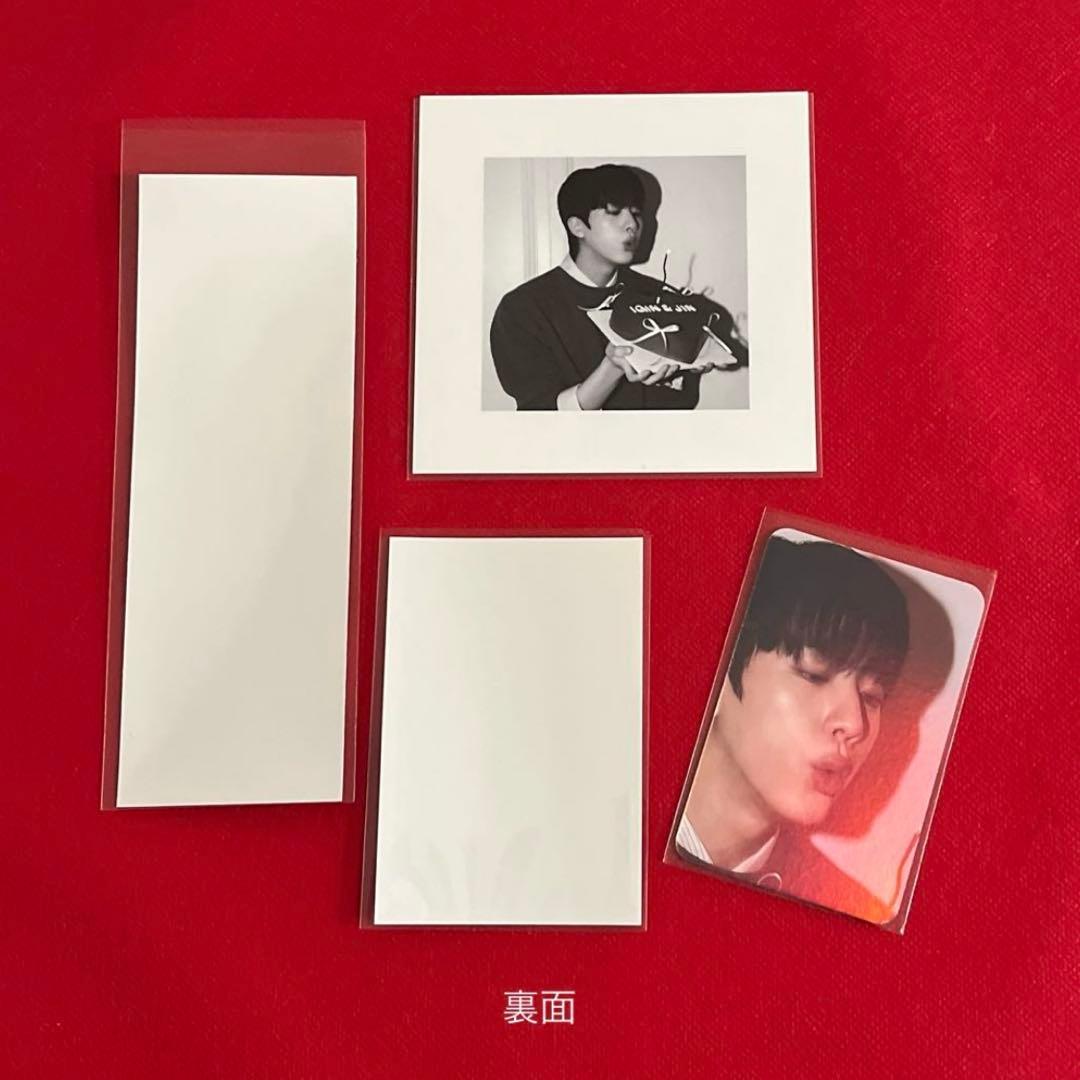 BTS ロングステッカー・ブックマーク・ホログラム両面フォトカード等♡Jin