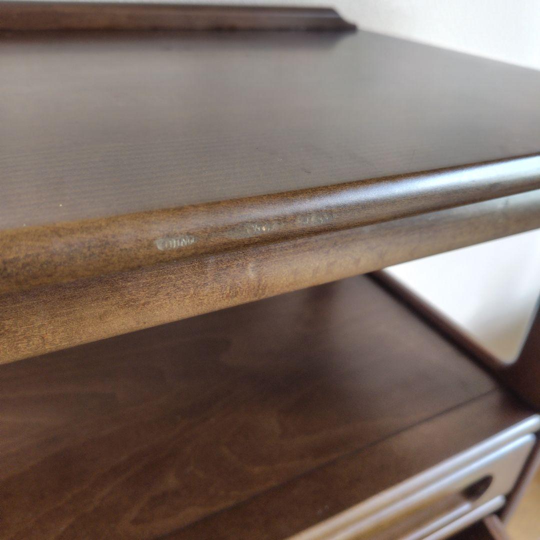 カリモク サイドボード 引き出し 扉付き 2口コンセント